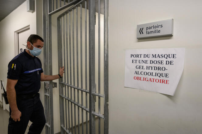 Photo: la prison de la Santé à Paris le 6 novembre 2020