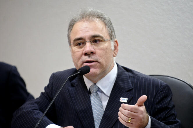 Marcelo Queiroga, ici en août 2015 à Brasilia, prendra ses nouvelles fonctions de ministre de la santé au terme d’une transition de deux à trois semaines.