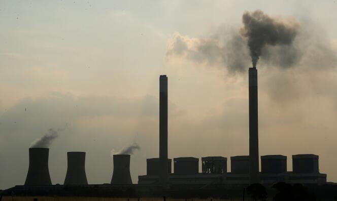 La centrale électrique au charbon de Duvha, dans la province de Mpumalanga, en Afrique du Sud, le 18 février 2020.