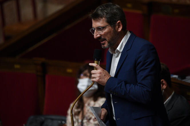 Le député du groupe parlementaire Ecologie Démocratie Solidarité Matthieu Orphelin,  en octobre 2020 à l’Assemblée nationale.