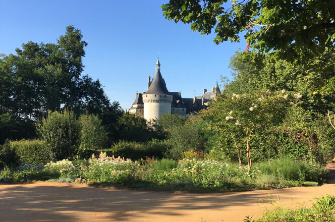 Vue du château de Chaumont-sur-Loire.