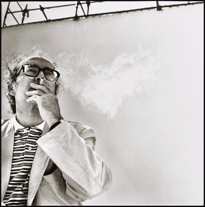 Jean-Luc Godard, en 1987.