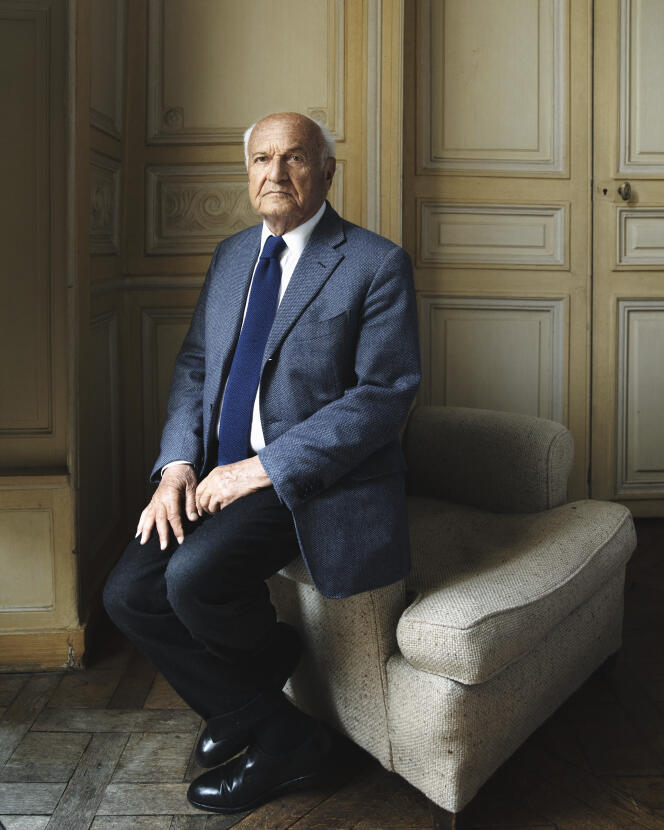 L’historien Pierre Nora, à Paris, en mars 2021.
