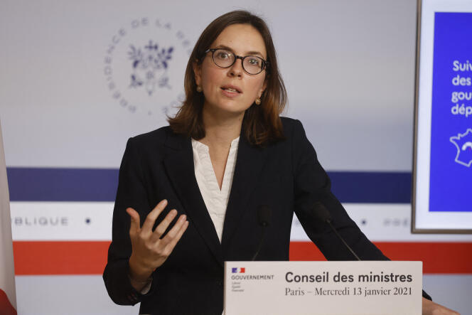 La ministre de la transformation et de la fonction publiques, Amélie de Montchalin, à l’Elysée, le 13 janvier.
