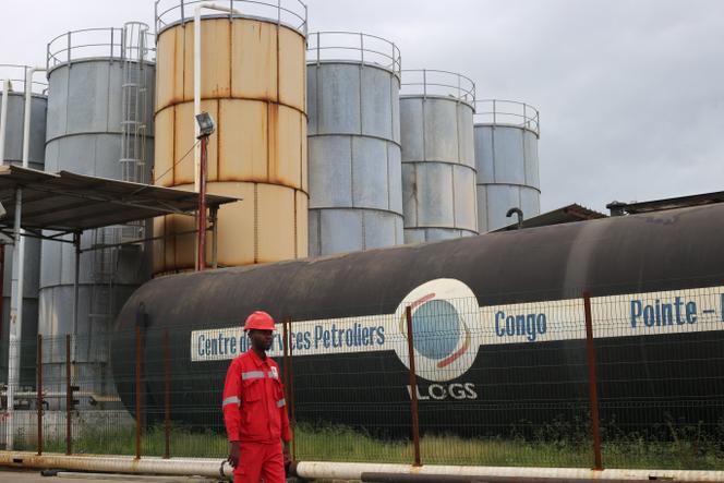 Le terminal pétrolier du port de Pointe-Noire, en décembre 2019.