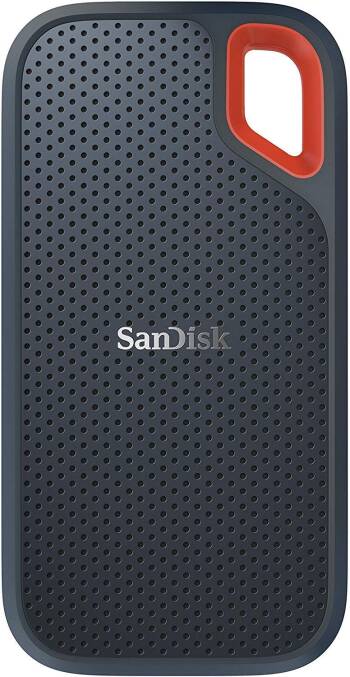 Plus robuste, rapide et riche en fonctionnalités SanDisk Extreme Portable SSD V2 (1 To)