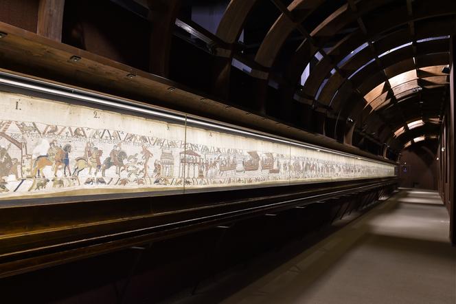 Tapisserie de Bayeux (XIe siècle), au Musée de Bayeux (Calvados).