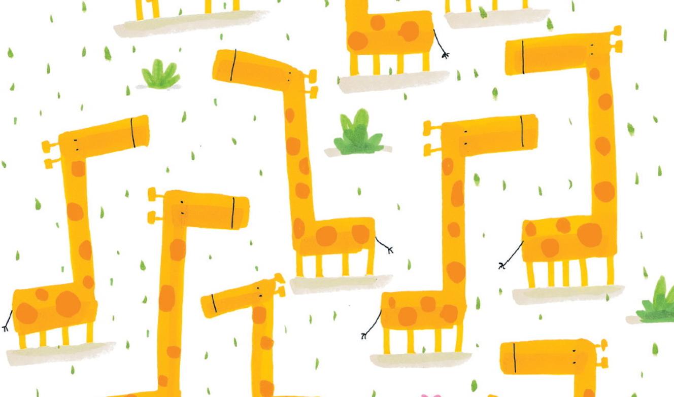 « La Girafe à cinq pattes », de Barroux (Little Urban).