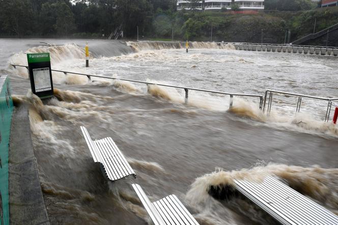 Río Paramatman en Sydney, Australia, el 20 de marzo.