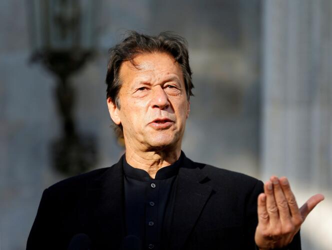 Le premier ministre pakistanais Imran Khan à Kaboul, en Afghanistan, le 19 novembre 2020.