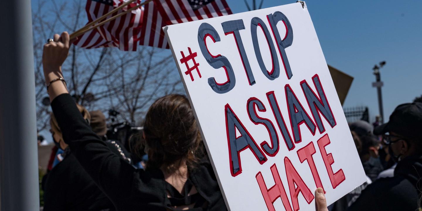 Manifestations aux Etats-Unis en soutien à la communauté asiatique après les fusillades en Géorgie