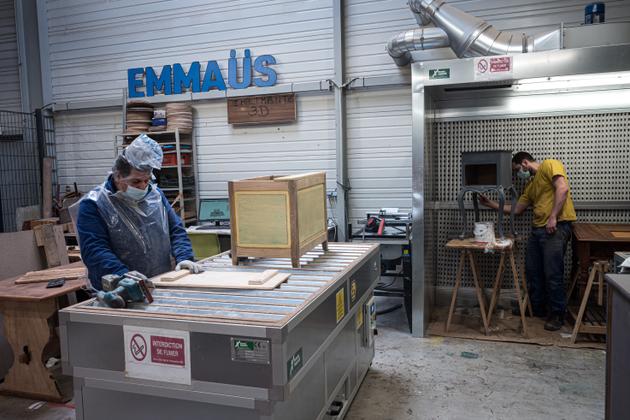 70 % des détenus du centre d’Oermingen travaillent, soit au service général (repas, entretien), soit aux ateliers. La moyenne nationale est de 29 %.