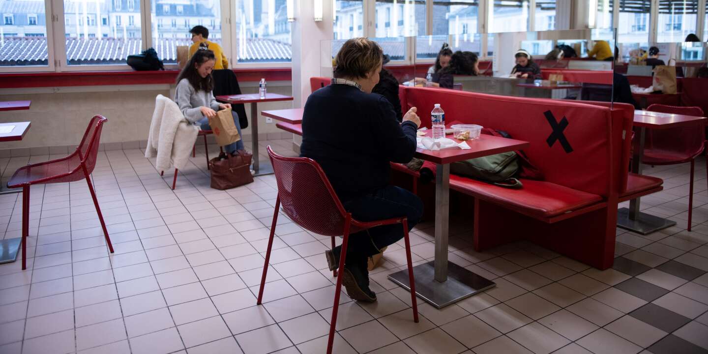 780000 repas à 1 euro servis à des étudiants chaque semaine en mars - Le  Parisien