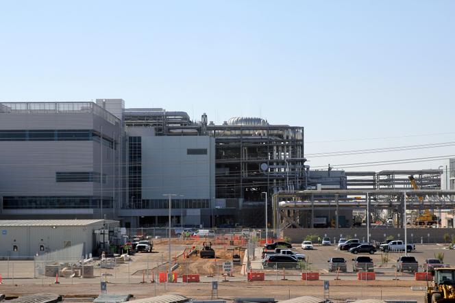 Un site de fabrication de microprocesseurs Intel, à Chandler (Arizona), en octobre 2020.