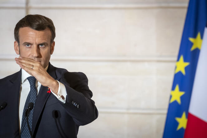 Emmanuel Macron, à l’Elysée, à Paris, le 26 mars.
