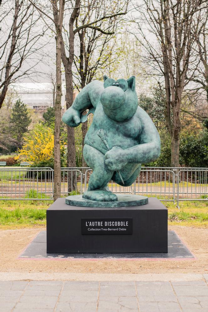 Sculpture chat pour extérieur -  France