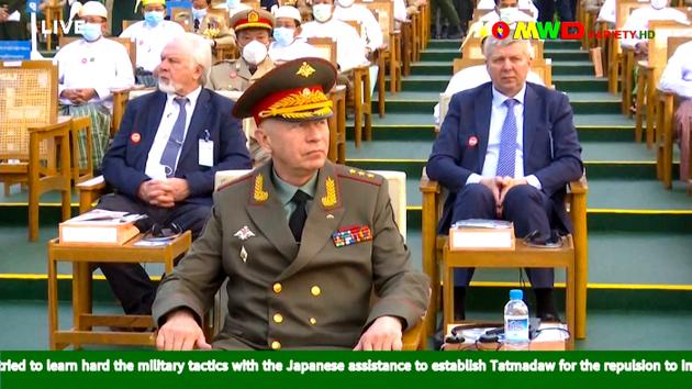 El viceministro de Defensa ruso, Alexander Fomin, asistirá a un desfile militar birmano en Yangon el 27 de marzo.