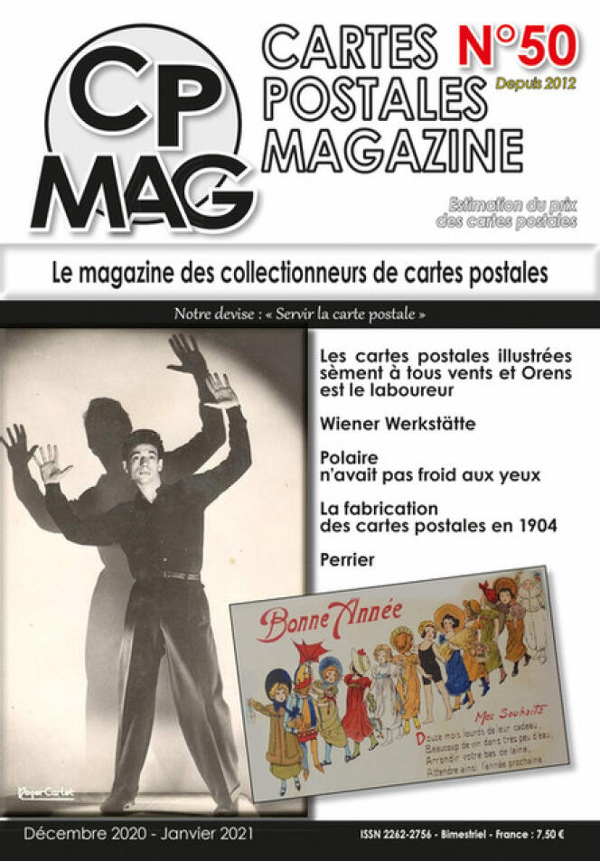 « Cartes postales magazine », 64 pages, 7,50 euros (BP 29, 6439 Sauveterre-de-Béarn. Tél. : 09-70-77-76-33 et 06-89-20-29-26 et cartes.postales.magazine@gmail.com).