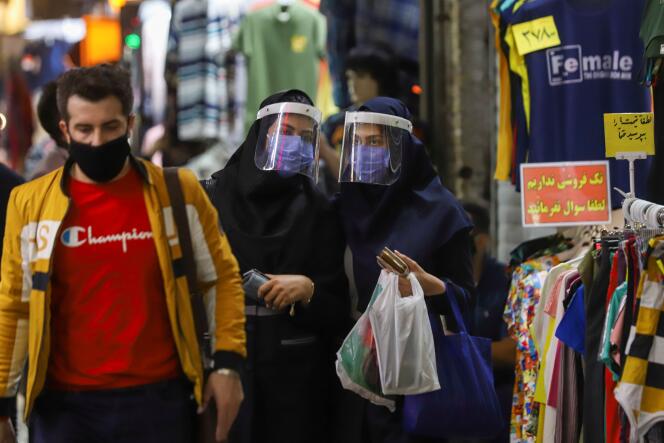 Au grand bazar de Téhéran, le 6 avril.