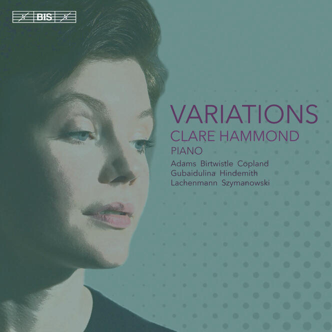 Pochette de l’album « Variations », de Clare Hammond.
