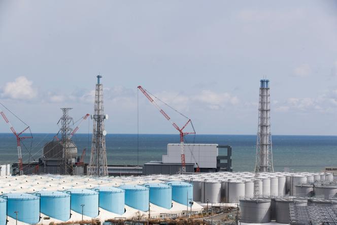 Vue de la centrale nucléaire de Fukushima Daiichi, dans la ville d’Okuma (Japon), en février 2021.