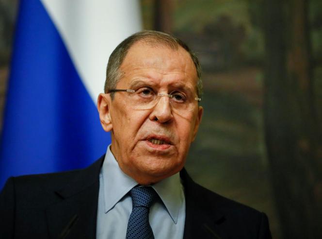 Russische minister van Buitenlandse Zaken Sergey Lavrov 