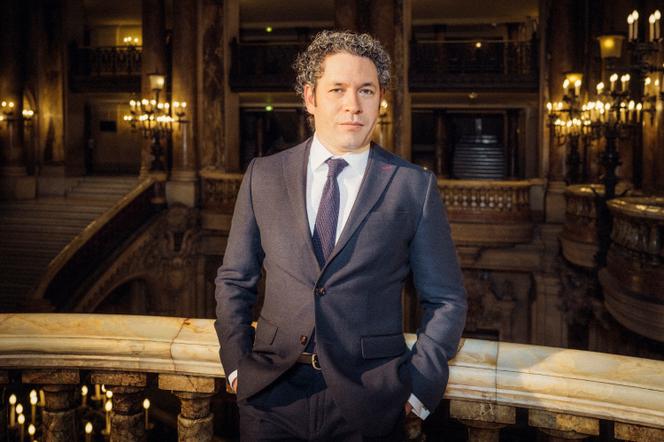 Gustavo Dudamel, le 15 avril, à l’Opéra Garnier, à Paris.