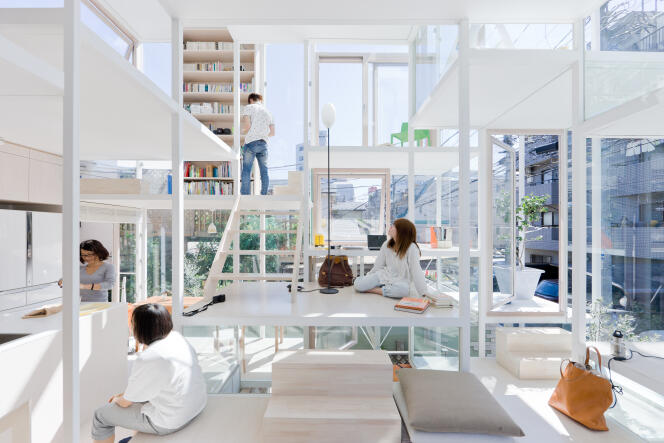 House NA (2011), de l’architecte Sou Fujimoto, à Tokyo (Japon).