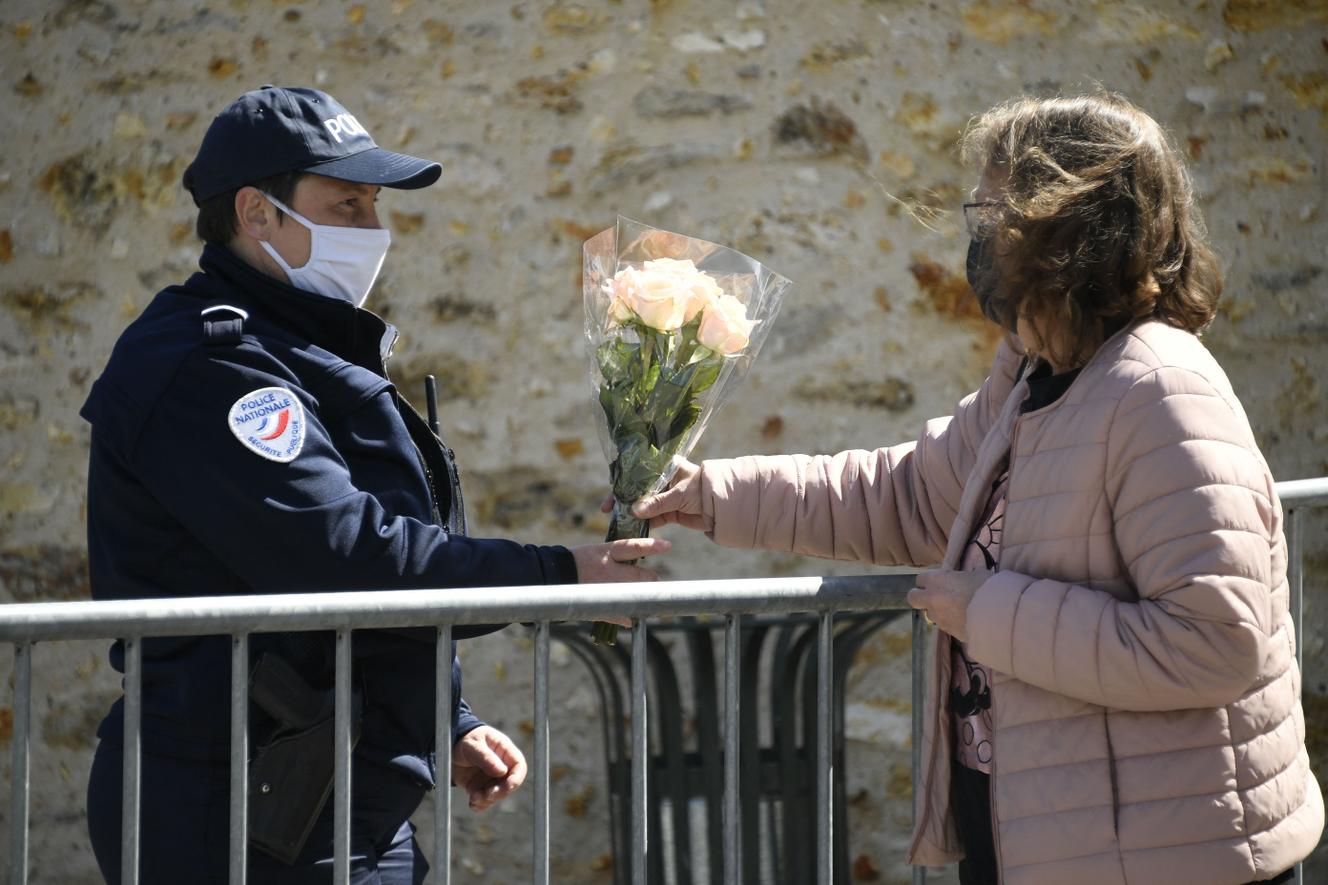 At Rambouillet Police Station, Sunday 25 April 2021.