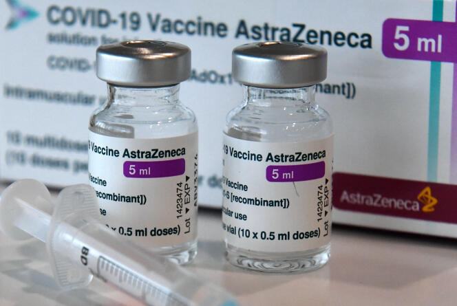 Des doses du vaccin d’AstraZeneca contre le Covid-19.