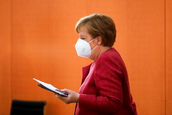 La chancelière allemande, Angela Merkel, à Berlin, le 27 avril.