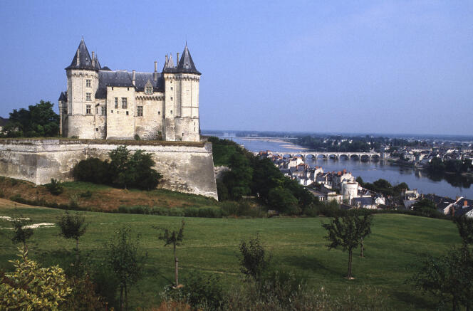 Le château de Saumur, en Maine-et-Loire.