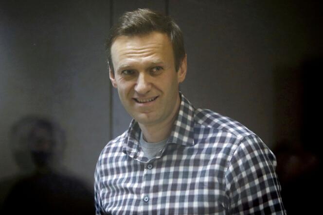 Alexeï Navalny, le 20 février 2021, à Moscou.