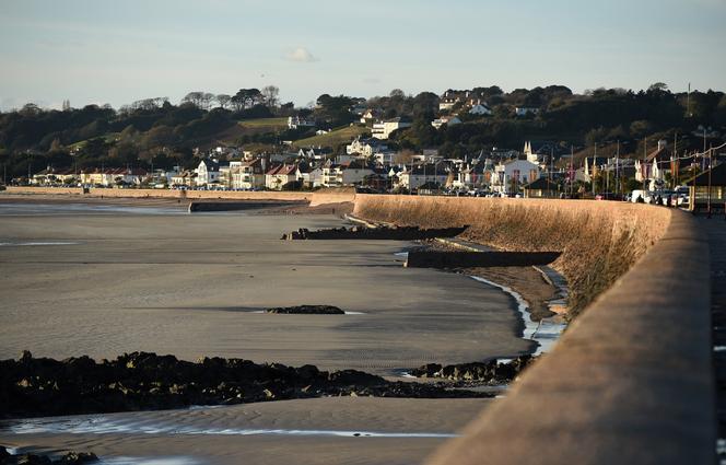 Sur la côte de l’île de Jersey, en 2017.