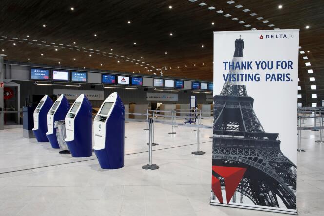 A l’aéroport Roissy-Charles-de-Gaulle, le 16 mai 2020.