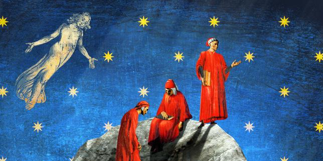 A bonne distance de Dante, entre les silences
