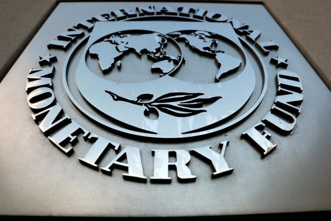 Au siège du Fonds monétaire international, à Washington.