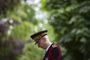 Paris Prefect Didier Lallement attends a ceremony at the Luxembourg Gardens to mark the abolition of slavery and to pay tribute to the victims of the slave trade, in Paris on May 10, 2020. (Photo by Ian LANGSDON / POOL / AFP)