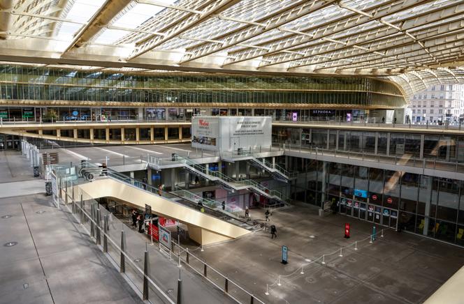 Le Forum des Halles, à Paris, le 20 mars 2021.