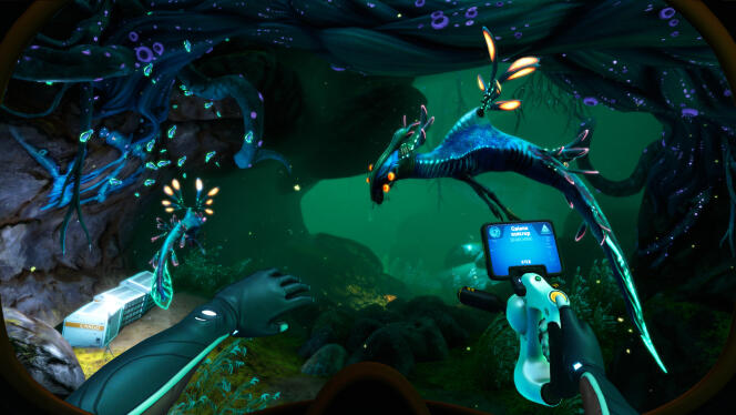 Les nouvelles créatures marines constituent une des principales nouveautés de « Below Zero ».