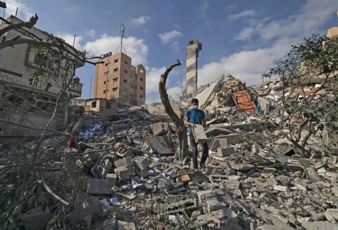 A Gaza, le 18 mai 2021.