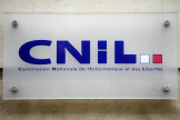 Le logo de la CNIL, le 29 janvier 2013. 