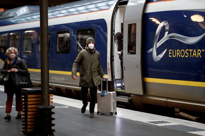 Le terminal Eurostar de la gare du Nord, à Paris, en 2020.