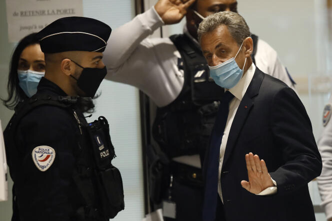 Nicolas Sarkozy, le 1er mars 2021.