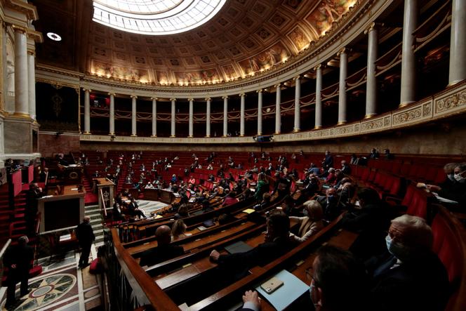 L’Assemblée nationale, à Paris, le 4 mai 2021.