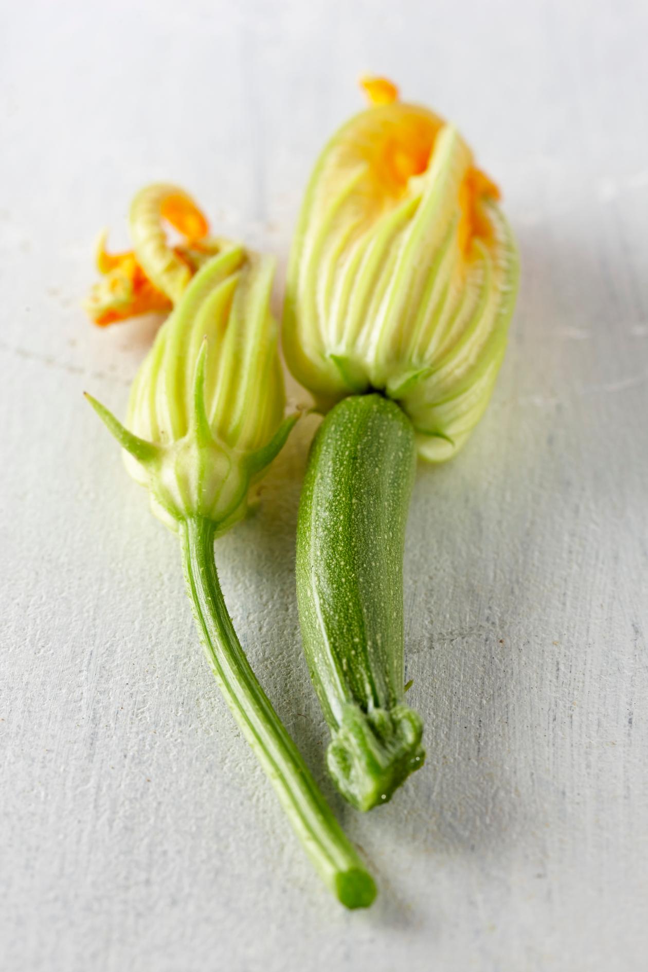 La fleur de courgette, ça en jette