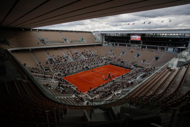 During the last edition of the Roland-Garros tournament, October 10, 2020.
