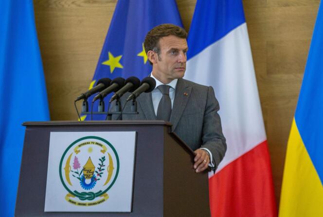 Emmanuel Macron, en Kigali, Ruanda, 27 de mayo de 2021.