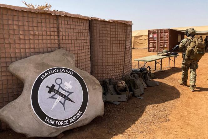La base militaire de Menaka, au Mali, le 3 novembre 2020.