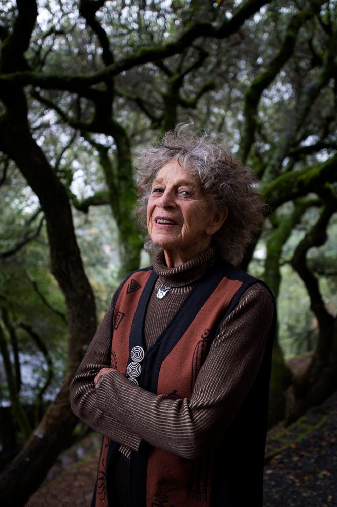 Anna Halprin à Kentfield (Californie), en novembre 2012, à 92 ans. Elle fait partie des fondateurs de l'avant-garde américaine de danse moderne.